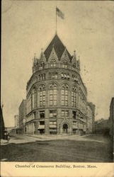 Chamber of Commerce Building Boston, MA Postcard Postcard