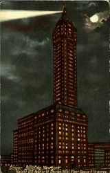 Singer Building Postcard