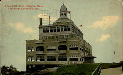 Top of Mt. Holyoke Massachusetts Postcard Postcard