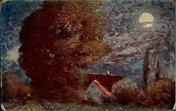 Night Scene Postcard