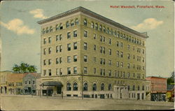 Hotel Wendell Pittsfield, MA Postcard Postcard