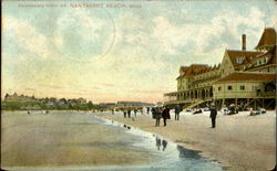 Panoroma View Of Nantasket Beach Postcard