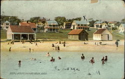 Beach & Bathers Postcard