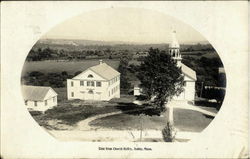 East From Church Belfry Ashby, MA Postcard Postcard