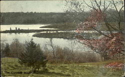 The Concord River Scenic, MA Postcard Postcard