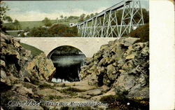 Waste Weir, Metropolitan Dam Clinton, MA Postcard Postcard