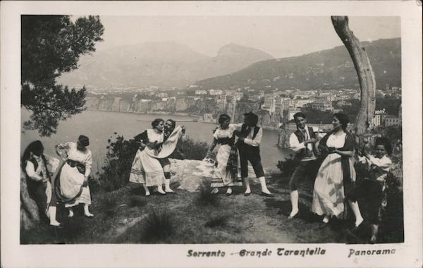Grande Tarentella and Bay View Sorrento Italy