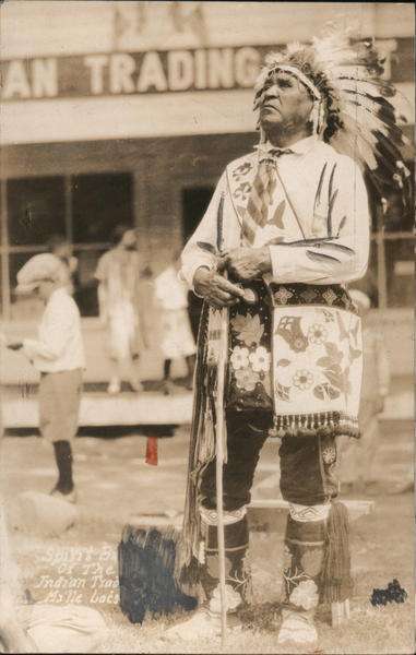 Indian Chief Thomas Skinaway Mille Lacs Minnesota Native Americana