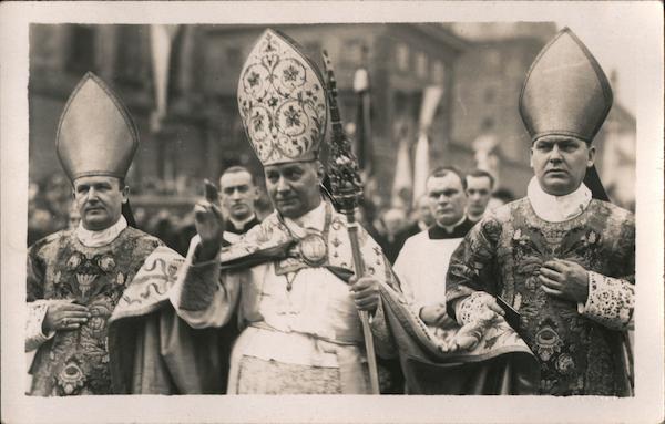 Archbishop Kaspar of Prague in 1931 Czech Republic