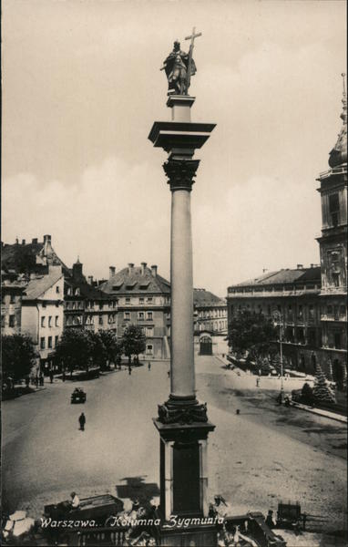 Sigismund's Column (Kolumna Zygmunta) Warsaw Poland