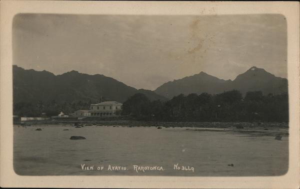 View of Avatiu Rarotonga Cook Islands South Pacific