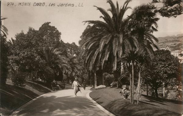 The Gardens of Monte Carlo Monaco