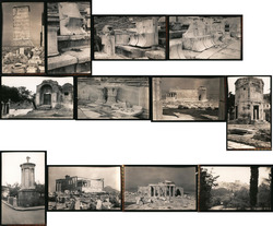 Lot of 12 Photographs: 1937, Athens, Greece Ruins Architecture L. M. Leisenring Original Photograph Original Photograph Original Photograph