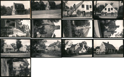 Lot of 13 Photographs + Negatives: Historic Buildings, Architecture, 1939 Falmouth, VA L. M. Leisenring Original Photograph Orig Original Photograph