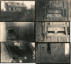 Lot of 6 Photographs + Negatives: Barnaby Manor, 1922 Original Photograph