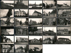 Lot of 56 Photographs: Historic Homes, Buildings, Architecture, 1934 Original Photograph