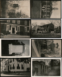 Lot of 8 Photographs: Historic Buildings, Homes, Architecture Original Photograph