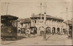 Streetcars & Rickshaws Magazine Circus, George Town Postcard