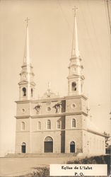 Eglise de L'Islet - Church in L'Islet, Quebec Canada Misc. Canada Postcard Postcard Postcard