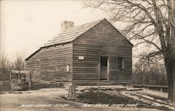 Berry-Lincoln Store, New Salem State Park Postcard