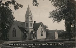 Bethel Evangelical Church Shannon, IL Postcard Postcard Postcard