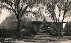 Macy House Grinnell College Postcard