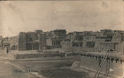 Zuni Indian Village New Mexico Native Americana Postcard Postcard Postcard