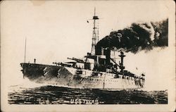 USS Texas Postcard