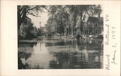 Flood June 3, 1947 Postcard