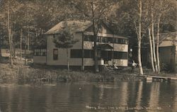 Mary Ellen Inn Lake Dunmore VT. Postcard