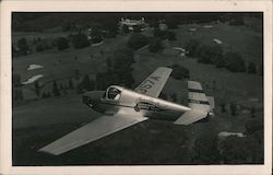 Chain-)-Lakes Airport Flying Service Postcard