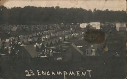 23 Encampment, 1912 GAR? Postcard