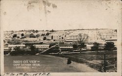 Bird's Eye View of Camp Zachary Taylor Postcard