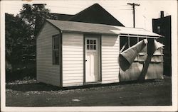 Pre-built Cottage or shed Postcard