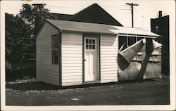 Pre-built Cottage or shed New Castle, IN Postcard Postcard Postcard