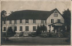 Group Outside the "Georgian Manor" Canada Misc. Canada Postcard Postcard Postcard