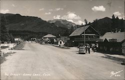 The Street Grand Lake, CO Postcard Postcard Postcard