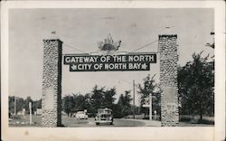 Gateway of the North, Cith of North Bay Ontario Canada Postcard Postcard Postcard