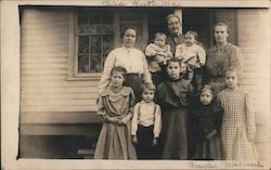 Family Photo, Circa 1910 Postcard