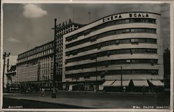 Cinema Scala Bucharest, Romania Eastern Europe Postcard Postcard Postcard