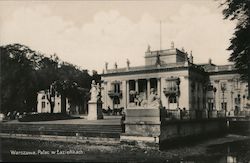 Lazienki Palace in Warsaw Postcard