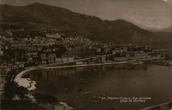 View of Monte Carlo Monaco Postcard Postcard Postcard