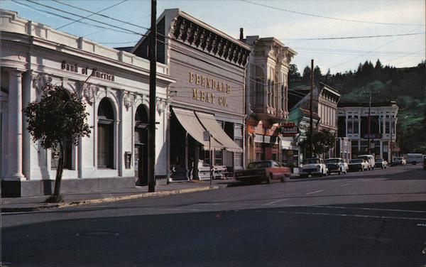 Business District Ferndale California