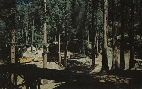 Corkscrew Loop at Roaring Camp Santa Cruz California