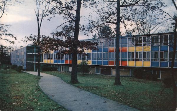 Morgan Hall, Men's Dormitory, Lenoir Rhyne College Hickory North Carolina