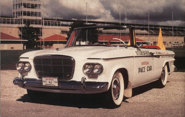 1962 Indianapolis Pace Car Studebaker Cars