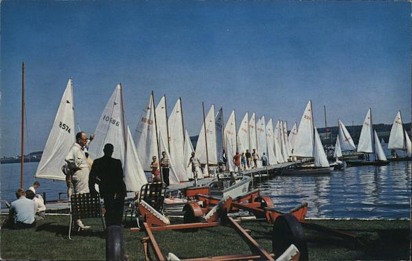 Sailing on Chautauqua Lake New York