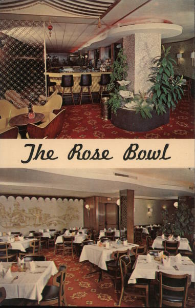The Rose Bowl Restaurant Lancaster Pennsylvania James E. Hess