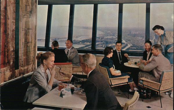 Stouffer's Top of the Rock atop the Prudential Building Chicago Illinois