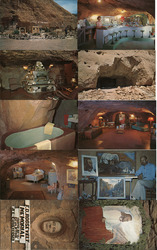 Lot of 10: Original 1960's Hole 'N' the Rock Home Postcards Moab, UT Postcard Postcard Postcard